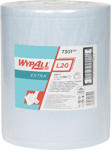 KIMBERLY-CLARK toallita WYPALL L20 7301 L385xW325aprox. mm ( 9000469689 )