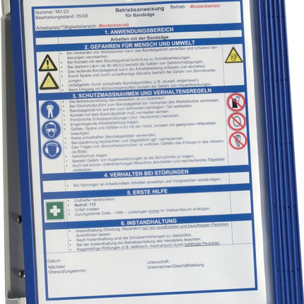 DURABLE Wandhalter  5 Sichttafeln ( 9000492451 )
