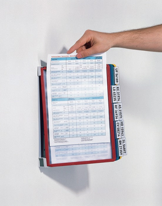 DURABLE Wandhalter  10 Sichttafeln ( 9000492460 )