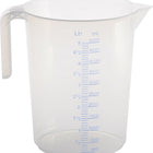 HÜNERSDORFF measuring jug 5000 ml polypropylene transparent ( 9000495149 )