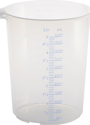 HÜNERSDORFF Messkanne  5000 ml Polypropylen transparent ( 9000495149 )