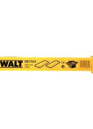 DeWalt DE 7333 HSS Hobelmesser 260 mm ( 2 tlg. ) für D27300