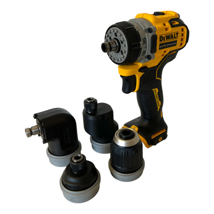 DeWalt DCD 703 NT cordless drill driver 12 V 57 Nm brushless + 4x attachments + TSTAK - without battery, without charger