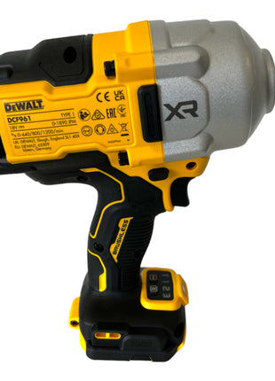 Clé à chocs sans fil DeWalt DCF 961 NT 18 V 1632 Nm 1/2" brushless + TSTAK - sans batterie, sans chargeur