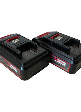 Einhell 2x 18V 2.5Ah PXC-Twinpack Power X-Change (4511524) 18V 2.5Ah Li-Ion con indicador de nivel de carga