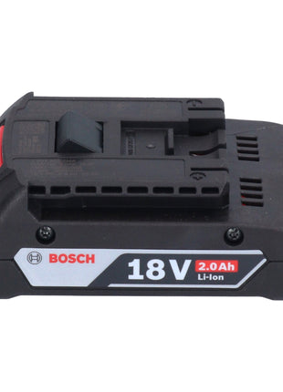 Bosch GEX 185-LI Profesjonalna akumulatorowa szlifierka oscylacyjna bezszczotkowa 18 V 125 mm + 1x akumulator 2,0 Ah - bez ładowarki