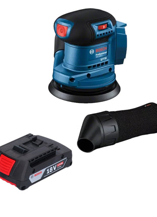 Ponceuse excentrique sans fil Bosch GEX 185-LI Professional 18 V 125 mm sans balais + 1x batterie 2,0 Ah - sans chargeur