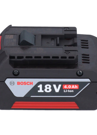 Ponceuse excentrique sur batterie Bosch GEX 185-LI Professional 18 V 125 mm sans balais + 1x batterie 4,0 Ah - sans chargeur