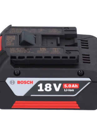 Lijadora excéntrica a batería Bosch GEX 185-LI Professional 18 V 125 mm sin escobillas + 1x batería 5,0 Ah - sin cargador