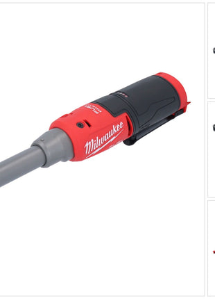 Milwaukee M12 FHIR38LR 0 Hochgeschwindigkeits Akku Ratsche Lang 12 V 47 Nm 3 8 Stark Gebraucht 1 - toolbrothers