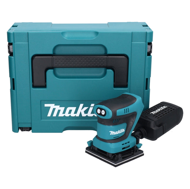 Makita DBO 480 ZJ cordless orbital sander 18 V 112 x 102 mm + Makpac - without battery, without charger
