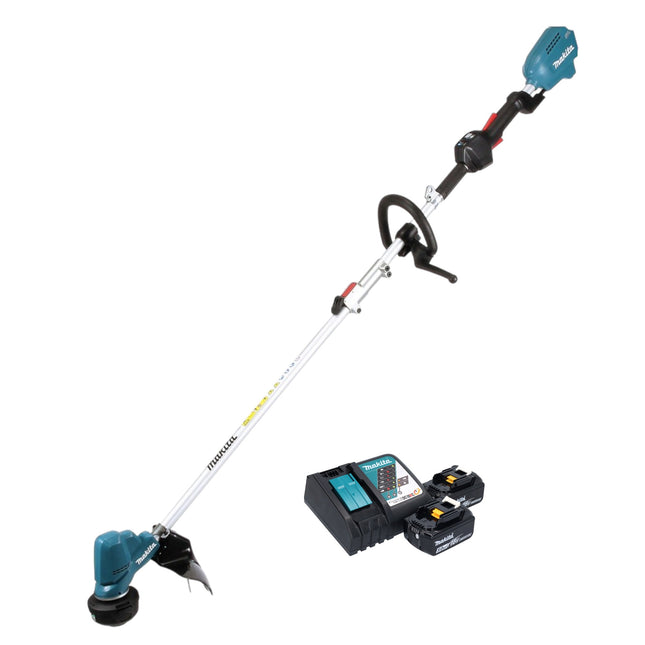 Makita DUR 191 LRTX3 Cortacésped sin cable 18 V sin escobillas + 2x batería 5.0 Ah + cargador