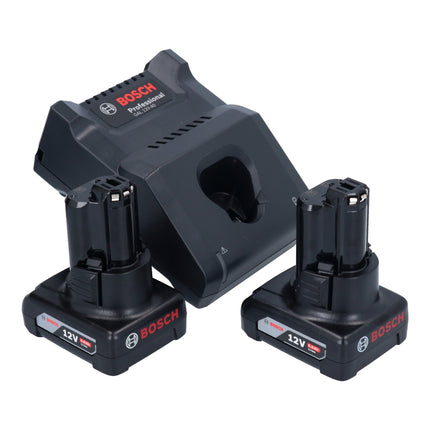 Trapano avvitatore a batteria Bosch GSR 12V-35 FC 12 V 35 Nm brushless + 2x batteria ricaricabile 6,0 Ah + caricabatterie + 2x attacco + L-Boxx