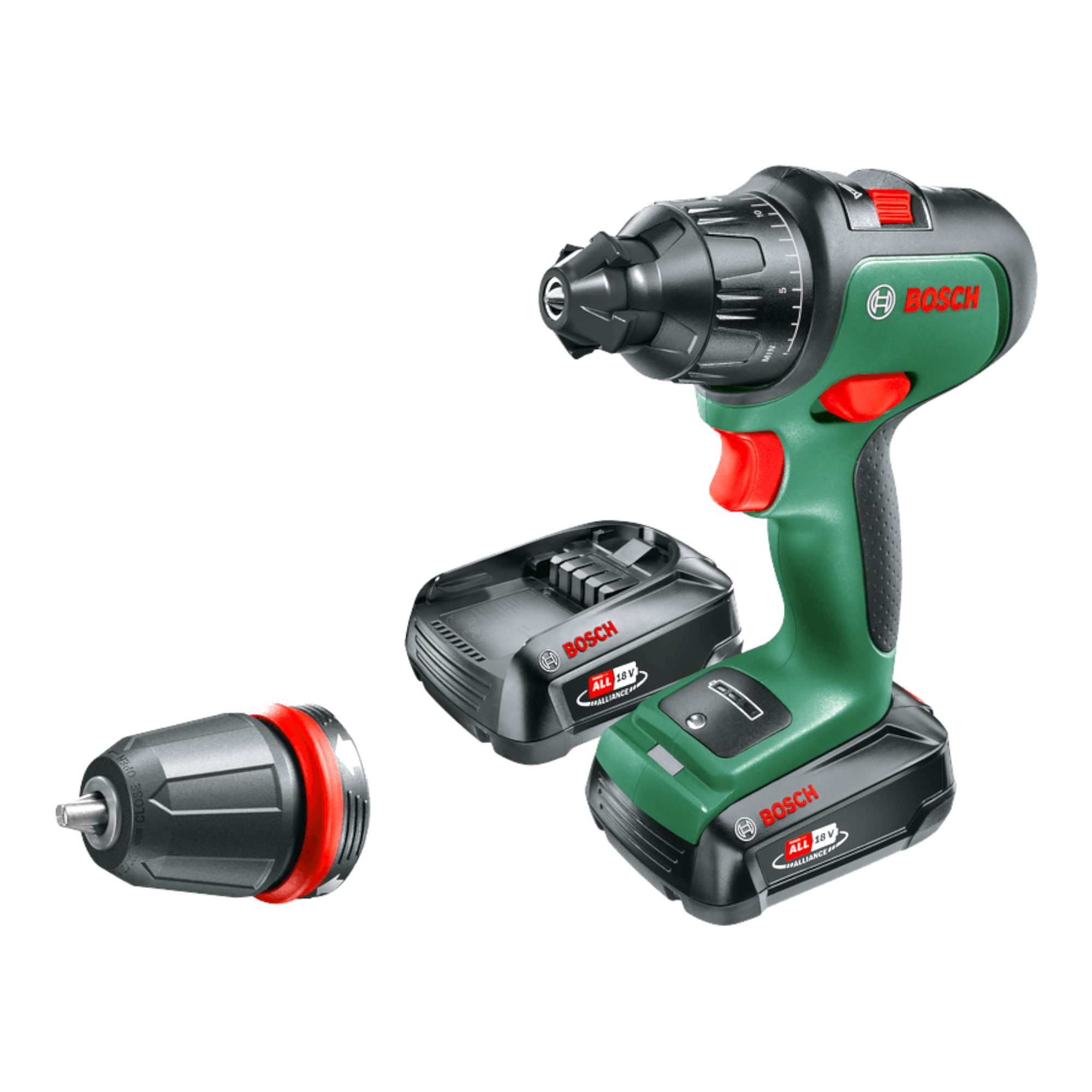 Bosch Home AdvancedImpact 18 Akku Schlagbohrschrauber 18 V 39 Nm 06039B5109 Brushless 2x Akku 2 5 Ah Ladegeraet Koffer 3 - toolbrothers