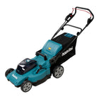 Makita DLM 480 PT2 tondeuse à gazon sans fil 36 V (2x 18 V) 48 cm 62 l + 2x batterie 5,0 Ah + chargeur