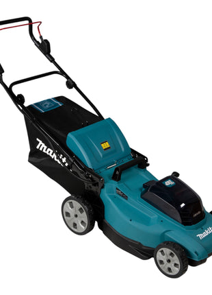 Cortacésped a batería Makita DLM 480 CG2 36 V (2x 18 V) 48 cm 62 l + 2x batería 6,0 Ah + cargador