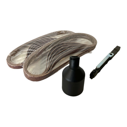 Einhell TE-BF 18 Li-Solo lima a nastro a batteria 18 V 13 x 457 mm + borsa ( 4461000 ) Solo - senza batteria, senza caricabatterie