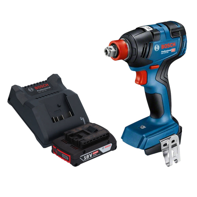 Bosch GDX 18V-200 Llave de impacto profesional sin cable 18 V 200 Nm sin escobillas + 1x batería recargable 2,0 Ah + cargador