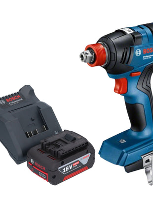 Bosch GDX 18V-200 Professional Clé à chocs rotative sans fil 18 V 200 Nm sans balais + 1 batterie 4,0 Ah + chargeur