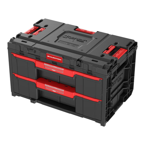 Toolbrothers RHINO XXL Drawer 2 ECO Schubladenkoffer mit zwei Schubladen 29 l IP54