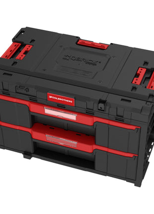 Toolbrothers RHINO XXL Drawer 2 ECO Toolbox caja de herramientas 587 x 380 x 340 mm 29 l con dos cajones