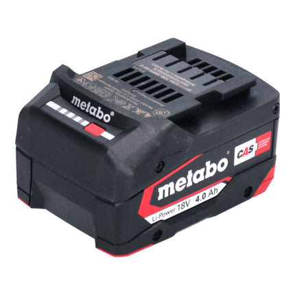 Metabo BS 18 LT taladradora atornilladora a batería 18 V 60 Nm + 1x batería recargable 4,0 Ah + metaBOX - sin cargador