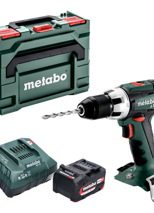 Metabo BS 18 LT Akku Bohrschrauber 18 V 60 Nm + 1x Akku 4,0 Ah + Ladegerät + metaBOX