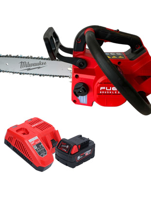 Milwaukee M18 FTHCHS30-551 Akku Top Handle Kettensäge 18 V 30 cm + 1x Akku 5,0 Ah + Ladegerät