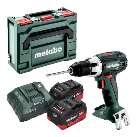 Metabo BS 18 LT trapano avvitatore a batteria 18 V 60 Nm + 2x batteria LiHD 5,5 Ah + caricatore + metaBOX