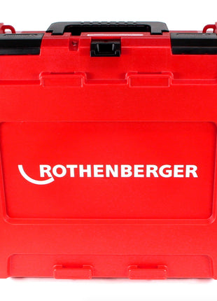 Rothenberger ROMAX Compact TT Set TH EU Akku Kompaktpressmaschine mit PB-Set TH16-20-26 elektrohydraulisch im Transportkoffer + 1 x 2,0 Ah Akku + Ladegerät + 3 x Pressbacken ( 1000002120 ) - Toolbrothers