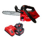 Motosierra con mango superior a batería Milwaukee M18 FTCHS30-122 18 V 30 cm + 2x baterías 12,0 Ah + cargador