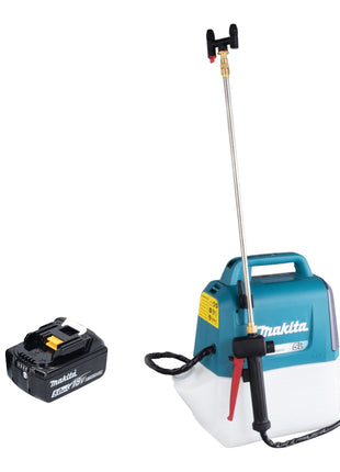 Makita DUS 054 T Akku Druckspritze 18 V 5,0 l 3,0 bar + 1x Akku 5,0 Ah - ohne Ladegerät