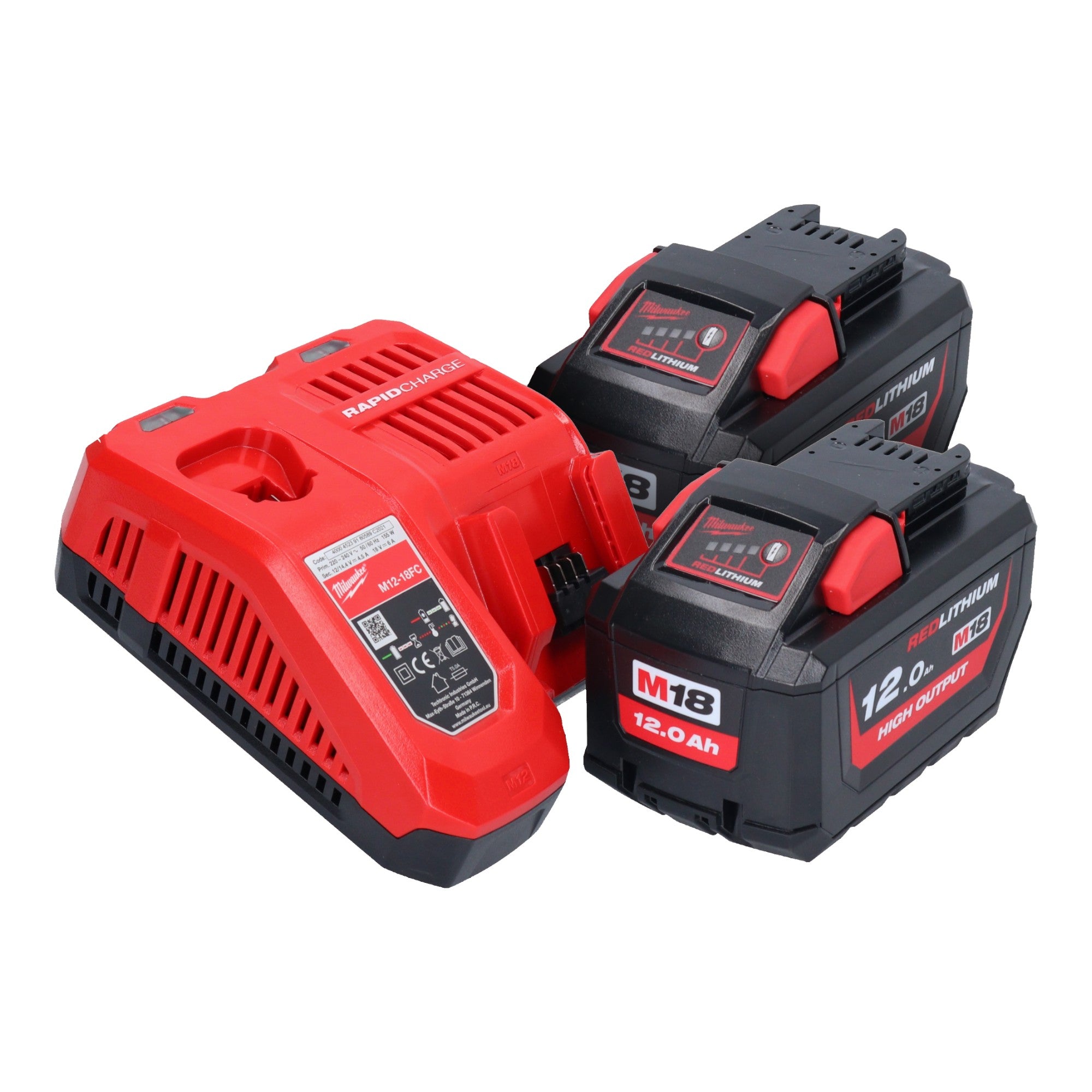 Milwaukee M18 FTHCHS35 122 Akku Einhand Kettensaege 35 cm 2x Akku 12 0 Ah Ladegeraet 3 - toolbrothers