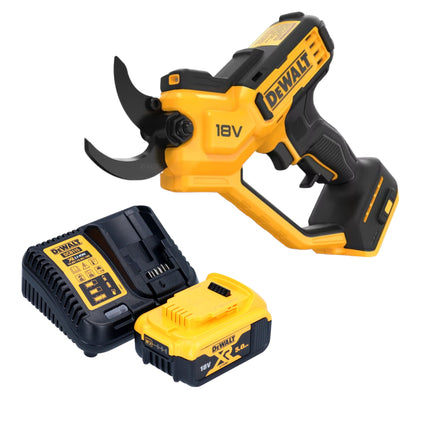Tijeras de podar sin cable DeWalt DCMPP 568 P1 18 V 38 mm + 1x batería recargable 5,0 Ah + cargador