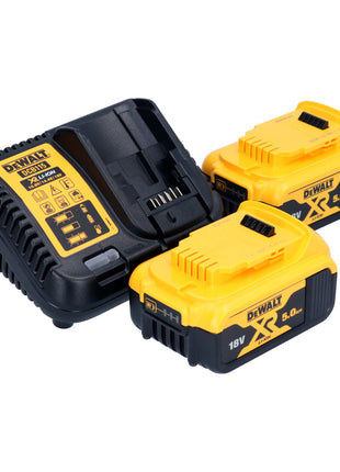 DeWalt DCMPP 568 P2 élagueur sans fil 18 V 38 mm + 2x batterie 5,0 Ah + chargeur