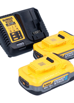 Sécateur à batterie DeWalt DCMPP 568 H2 18 V 38 mm + 2x batterie Powerstack 5,0 Ah + chargeur