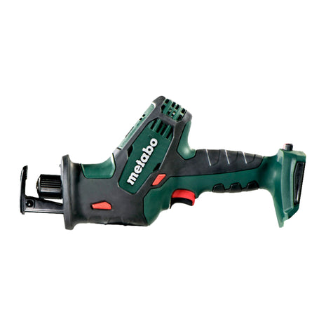 Metabo SSE 18 LTX Sierra de sable a batería compacta 18 V 13 mm + 2 baterías 2,0 Ah + cargador