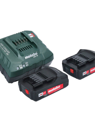 Metabo SSE 18 LTX Compact Akku Reciprosäge Säbelsäge 18 V 13 mm + 2x Akku 2,0 Ah + Ladegerät