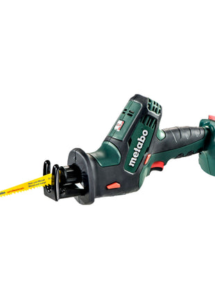 Metabo SSE 18 LTX Sierra de sable a batería compacta 18 V 13 mm + 2 baterías LiHD 4,0 Ah + cargador