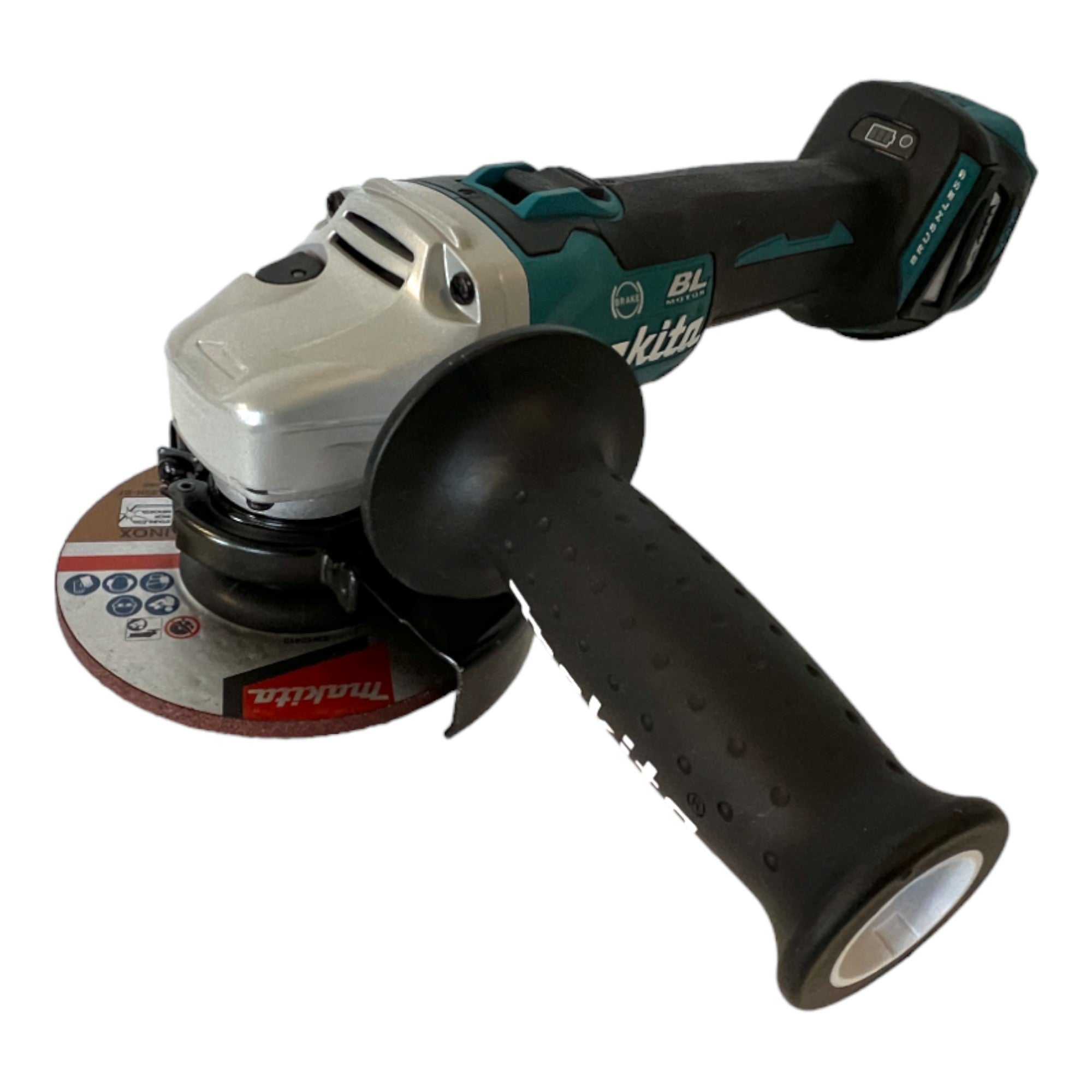 Makita DGA 514 G1JU1 Akku Winkelschleifer 18 V 125 mm Brushless 1x Akku 6 0 Ah Makpac ohne Ladegeraet 4 - toolbrothers