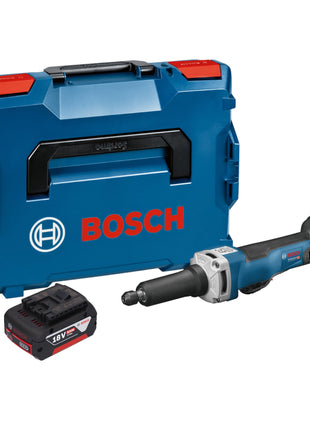 Bosch GGS 18V-23 PLC Professional Akku Geradschleifer 18 V Brushless + 1x Akku 5,0 Ah + L-Boxx - ohne Ladegerät