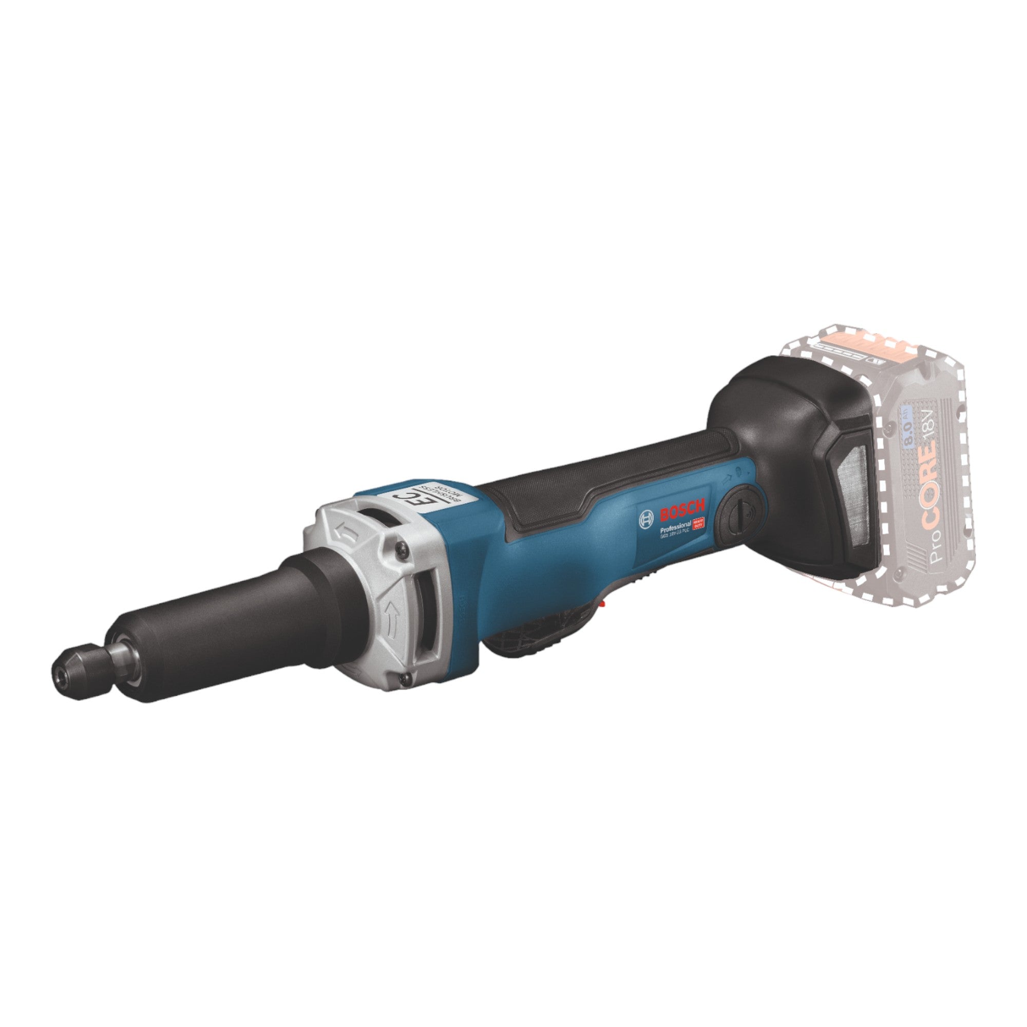 Bosch GGS 18V 23 PLC Professional Akku Geradschleifer 18 V Brushless 1x Akku 5 0 Ah L Boxx ohne Ladegeraet 1 - toolbrothers