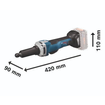 Bosch GGS 18V-23 PLC Professional cordless straight grinder 18 V brushless + 1x ProCore battery 4.0 Ah + charger + L-Boxx