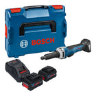 Bosch GGS 18V-23 PLC Meuleuse droite professionnelle sur batterie 18 V sans balais + 2x batterie ProCore 8,0 Ah + chargeur + L-Boxx