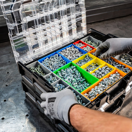 L-BOXX ProClick Set 1 - 2x L-BOXX 102 ( 6100000362 ) + 1x Insetboxenset K3 ( 6000010098 ) + 1x Insetboxenset H3 ( 6000010097 )