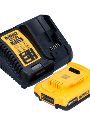 Meuleuse d'angle sur batterie DeWalt DCG 416 VS D1 18 V 125 mm sans balais + 1x batterie 2,0 Ah + chargeur