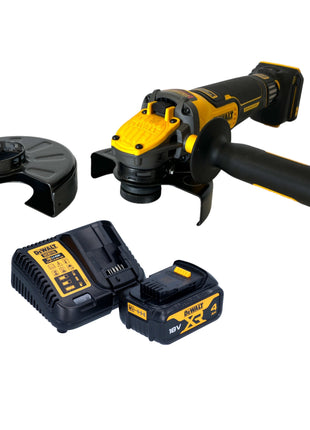 DeWalt DCG 416 VS M1 Akku Winkelschleifer 18 V 125 mm Brushless + 1x Akku 4,0 Ah + Ladegerät