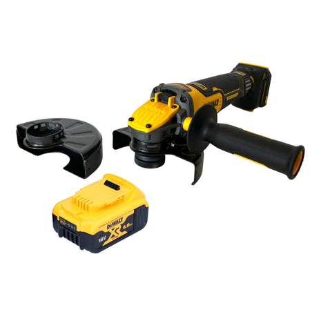 Meuleuse d'angle sur batterie DeWalt DCG 416 VS N 18 V 125 mm sans balais + 1x batterie 5,0 Ah - sans chargeur