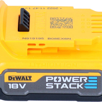 DeWalt DCF 891 N cordless impact wrench 18 V 1084 Nm 1/2" brushless + 1x Powerstack battery 1.7 Ah - without charger