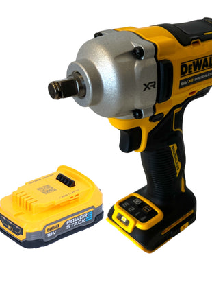 Clé à chocs sans fil DeWalt DCF 891 N 18 V 1084 Nm 1/2" sans balais + 1x batterie Powerstack 1,7 Ah - sans chargeur